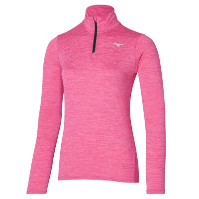 Manga Larga Mizuno Impulse Core Longsleeve Mujer - Coral - Chile M204IAEVGJ